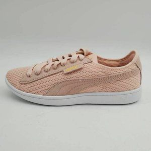 Puma Womens Vikky Mesh Sneaker Shoes Pink, Size 7